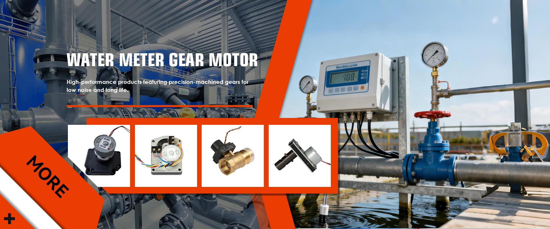 Nhà máy sản xuất động cơ đồng hồ nước Trung Quốc